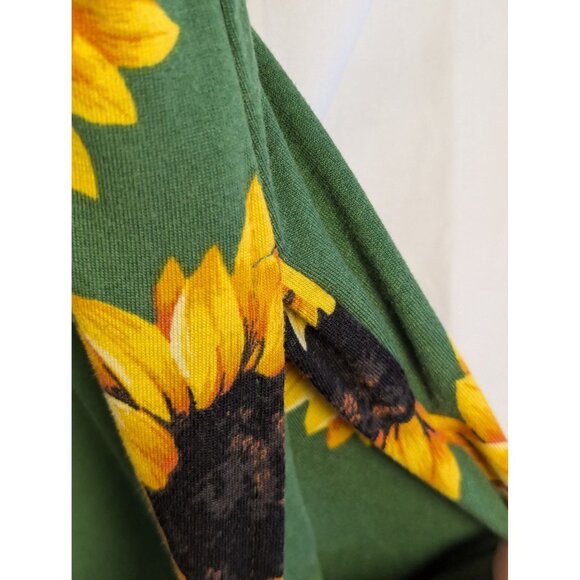 Lularoe Sunflower Romper XXS - Bright & Breezy Floral Pockets - Picture 5 of 5